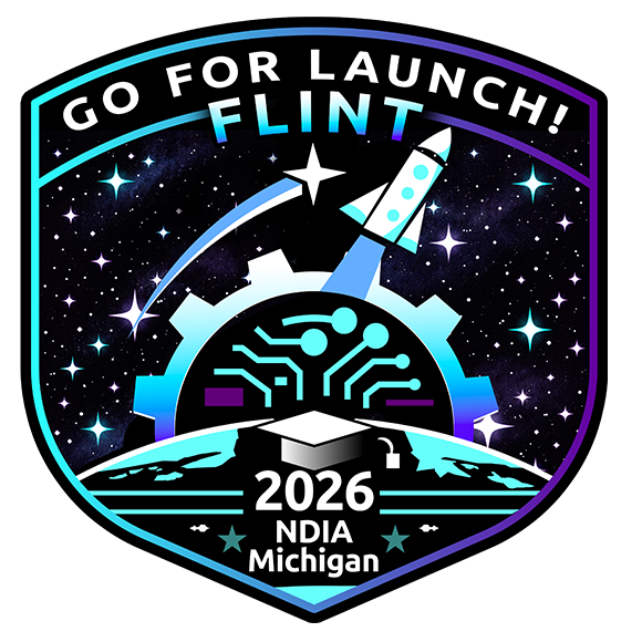 Go For Launch! Flint 2026 - logo